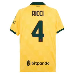AC Milan Ricci 4 Nogometni Dresovi 2025/26 Treći