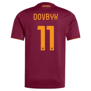 AS Roma Dovbyk 11 Nogometni Dresovi 2025/26 Domaći