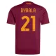 AS Roma Paulo Dybala 21 Djeca Nogometni Dresovi 2025/26 Domaći (+ Kratke Hlače)