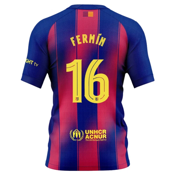 FC Barcelona Fermin 16 Nogometni Dresovi 2025/26 Domaći
