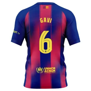 FC Barcelona Gavi 6 Nogometni Dresovi 2025/26 Domaći