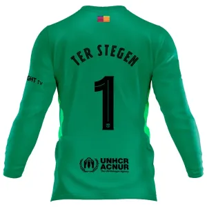 FC Barcelona Marc-André ter Stegen 1 Golmanski Nogometni Dresovi 2025/26 Dugi rukav