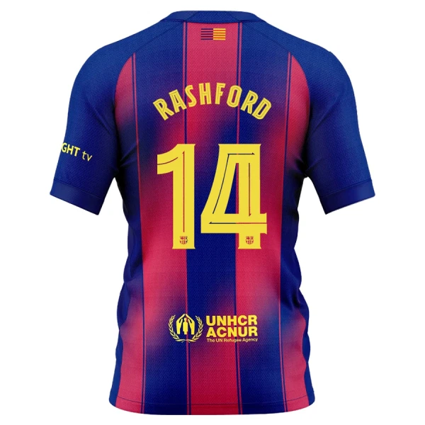 FC Barcelona Marcus Rashford 14 Djeca Nogometni Dresovi 2025/26 Treći (+ Kratke Hlače)