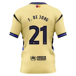 FC Barcelona x Kobe Bryant Frenkie de Jong 21 Nogometni Dresovi 2025/26 Gostujući
