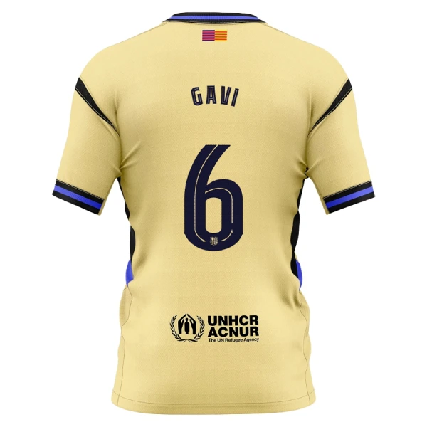 FC Barcelona x Kobe Bryant Gavi 6 Nogometni Dresovi 2025/26 Gostujući
