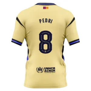 FC Barcelona x Kobe Bryant Pedri 8 Nogometni Dresovi 2025/26 Gostujući