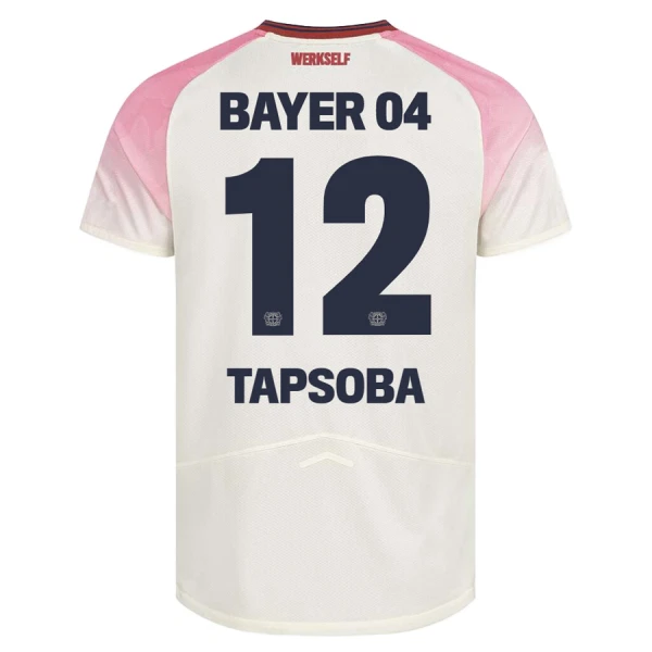 Bayer 04 Leverkusen Edmond Tapsoba 12 Nogometni Dresovi 2025/26 Gostujući