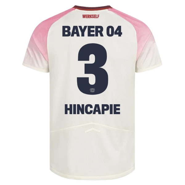 Bayer 04 Leverkusen Piero Hincapie 3 Djeca Nogometni Dresovi 2025/26 Gostujući (+ Kratke Hlače)