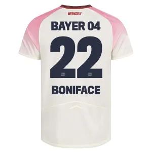 Bayer 04 Leverkusen Victor Boniface 22 Nogometni Dresovi 2025/26 Gostujući