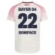 Bayer 04 Leverkusen Victor Boniface 22 Nogometni Dresovi 2025/26 Gostujući