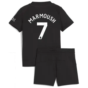 Manchester City Omar Marmoush 7 Djeca Nogometni Dresovi 2025/26 Gostujući (+ Kratke Hlače)
