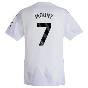 Manchester United Mason Mount 7 Nogometni Dresovi 2025/26 Gostujući