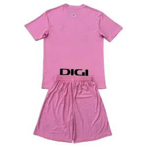 Athletic Bilbao Djeca Golmanski Nogometni Dresovi 2025/26 Roza (+ Kratke Hlače)