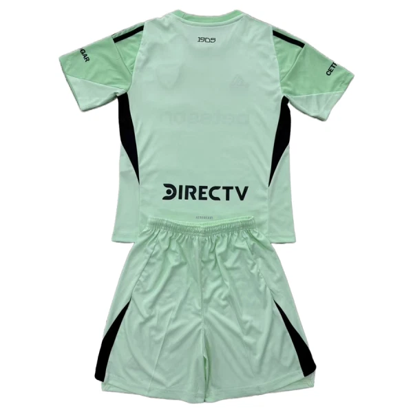 Boca Juniors Djeca Golmanski Nogometni Dresovi 2025/26 Zelena (+ Kratke Hlače)