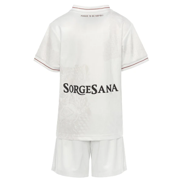 SSC Napoli Djeca Nogometni Dresovi 2025/26 Gostujući (+ Kratke Hlače)