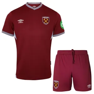 West Ham United Djeca Nogometni Dresovi 2025/26 Domaći (+ Kratke Hlače)