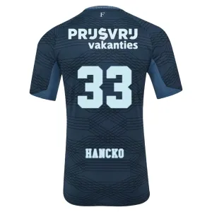 Feyenoord Rotterdam Dávid Hancko 33 Nogometni Dresovi 2025/26 Gostujući