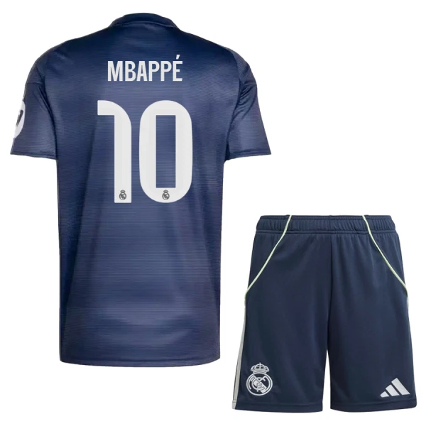 Real Madrid Kylian Mbappé 10 Djeca Nogometni Dresovi 2025/26 Gostujući (+ Kratke Hlače)