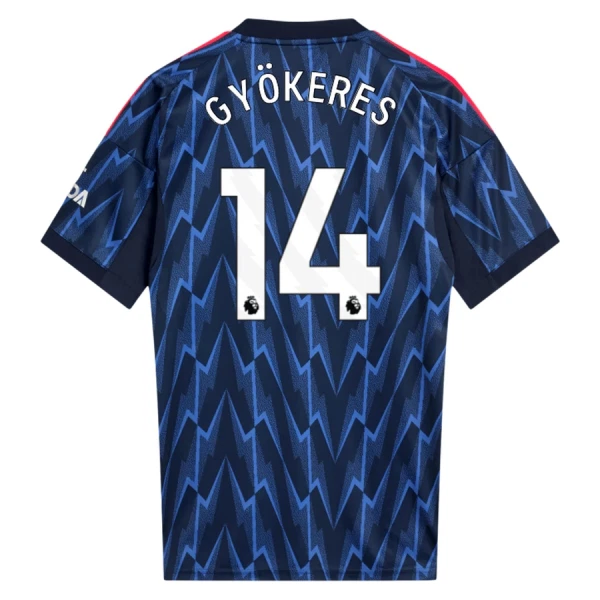 Arsenal Viktor Gyökeres 14 Nogometni Dresovi 2025/26 Gostujući Arsenal Viktor Gyökeres 14 Nogometni Dresovi 2025/26 Gostujući