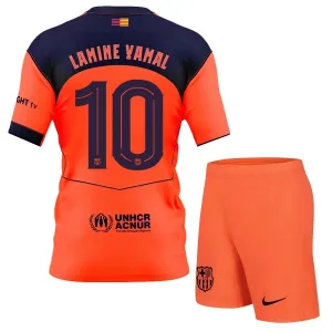 FC Barcelona Lamine Yamal 10 Djeca Nogometni Dresovi 2025/26 Treći (+ Kratke Hlače)