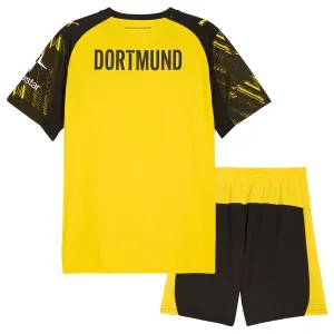 Borussia Dortmund Djeca Nogometni Dresovi 2025/26 Domaći (+ Kratke Hlače)