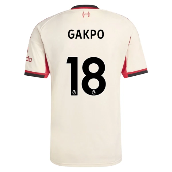 Liverpool Cody Gakpo 18 Nogometni Dresovi 2025/26 Gostujući Liverpool Cody Gakpo 18 Nogometni Dresovi 2025/26 Gostujući