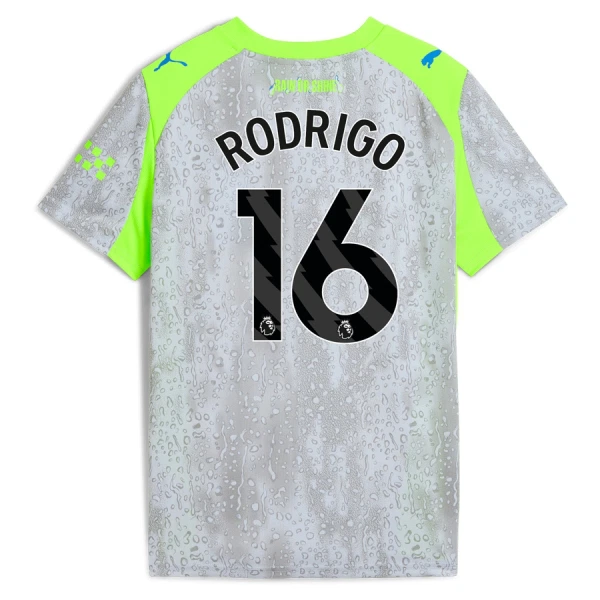 Manchester City Rodrigo 16 Nogometni Dresovi 2025/26 Treći