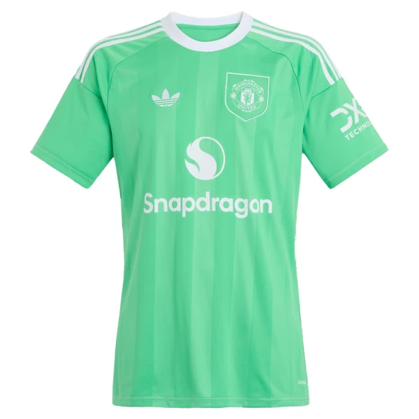 Manchester United Djeca Golmanski Nogometni Dresovi 2025/26 Zelena (+ Kratke Hlače)