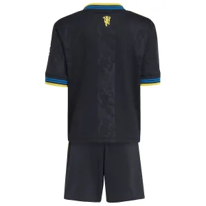 Manchester United Djeca Nogometni Dresovi 2025/26 Treći (+ Kratke Hlače)