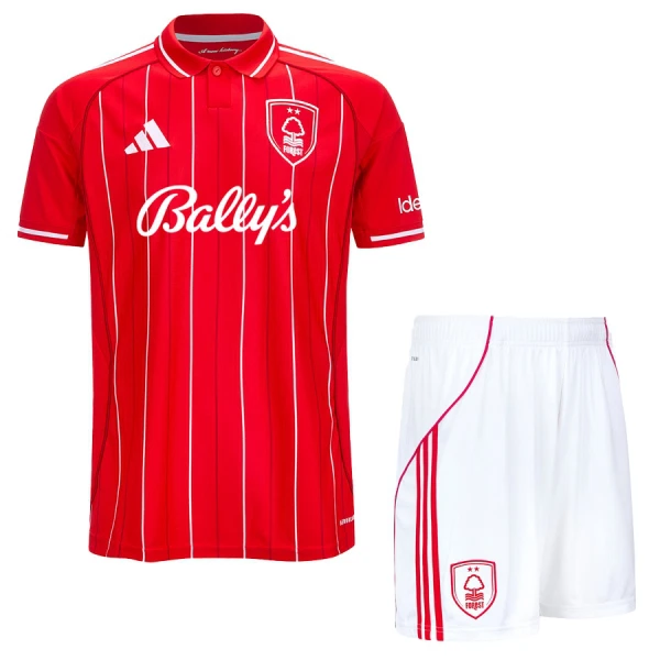 Nottingham Forest Djeca Nogometni Dresovi 2025/26 Domaći (+ Kratke Hlače)