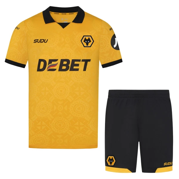Wolverhampton Wanderers Djeca Nogometni Dresovi 2025/26 Domaći (+ Kratke Hlače)