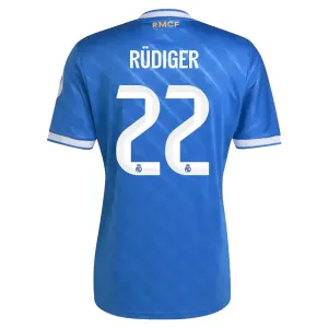 Real Madrid Antonio Rüdiger 22 Nogometni Dresovi 2025/26 Treći