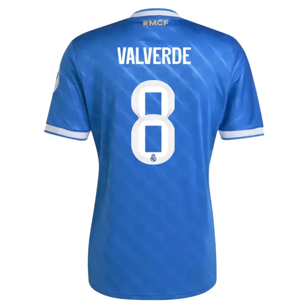 Real Madrid Federico Valverde 8 Nogometni Dresovi 2025/26 Treći Real Madrid Federico Valverde 8 Nogometni Dresovi 2025/26 Treći