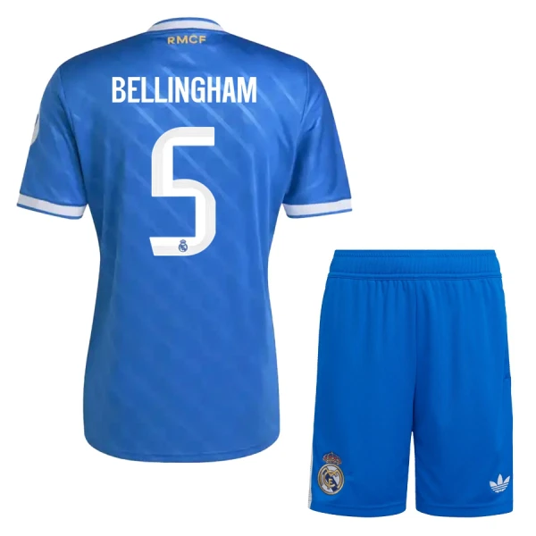 Real Madrid Jude Bellingham 5 Djeca Nogometni Dresovi 2025/26 Treći (+ Kratke Hlače)
