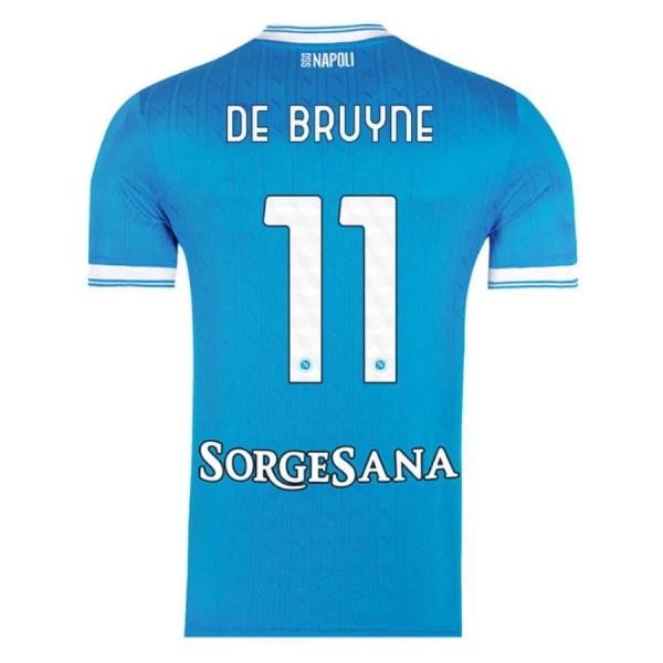 SSC Napoli Kevin De Bruyne 11 Djeca Nogometni Dresovi 2025/26 Domaći (+ Kratke Hlače)