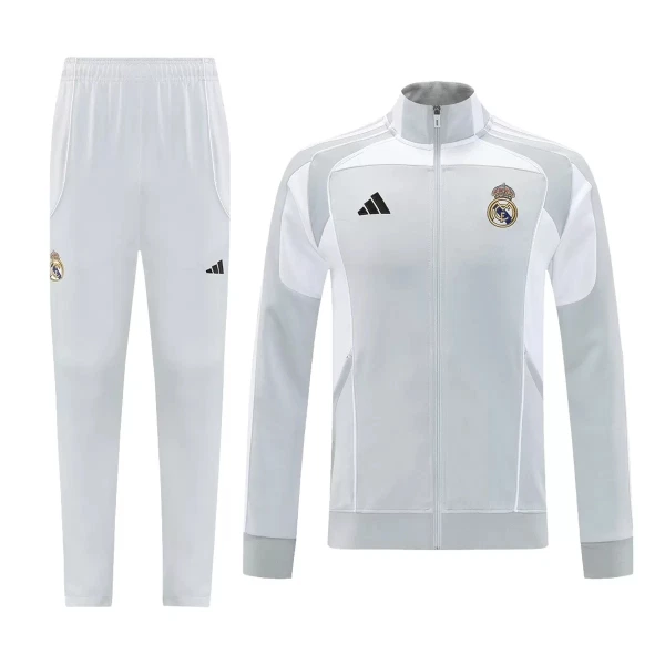 Real Madrid Trenirka jakna odijelo 2025/26 Siva Real Madrid Trenirka jakna odijelo 2025/26 Siva