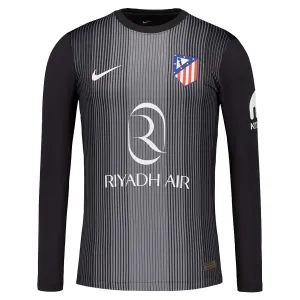 Atlético Madrid Golmanski Nogometni Dresovi 2025/26 Crna Dugi rukav