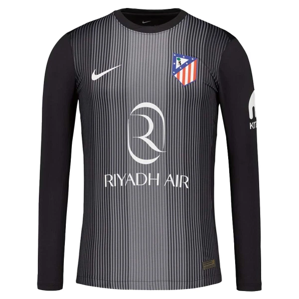 Atlético Madrid Golmanski Nogometni Dresovi 2025/26 Crna Dugi rukav Atlético Madrid Golmanski Nogometni Dresovi 2025/26 Crna Dugi rukav