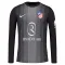 Atlético Madrid Golmanski Nogometni Dresovi 2025/26 Crna Dugi rukav