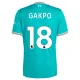 Liverpool Cody Gakpo 18 Nogometni Dresovi 2025/26 Treći