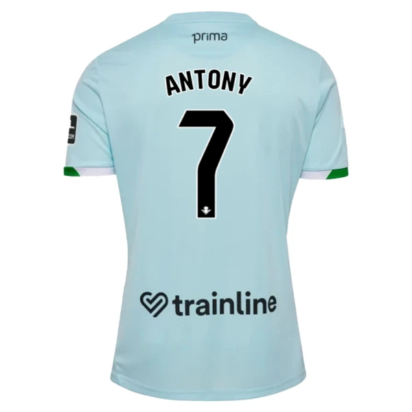 Real Betis Antony 7 Nogometni Dresovi 2025/26 Gostujući Real Betis Antony 7 Nogometni Dresovi 2025/26 Gostujući