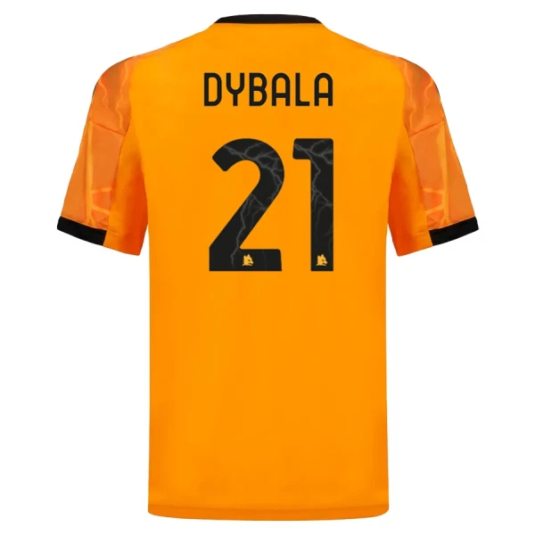 AS Roma Paulo Dybala 21 Djeca Nogometni Dresovi 2025/26 Gostujući (+ Kratke Hlače)