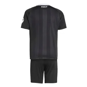 Real Madrid Djeca Golmanski Nogometni Dresovi 2025/26 Crna (+ Kratke Hlače)