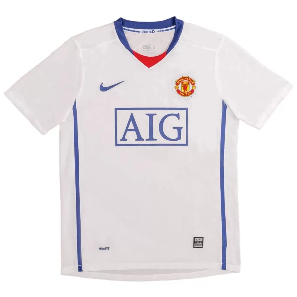 Manchester United 2008-09 Nogometni Dresovi Retro Gostujući