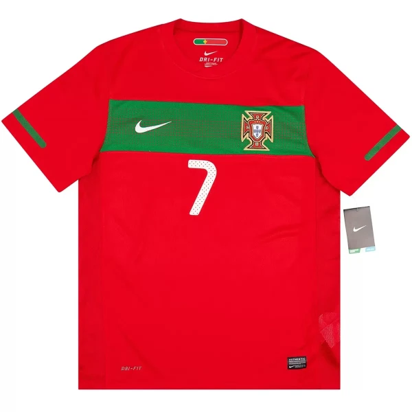 Portugal Cristiano Ronaldo 7 2010 Nogometni Dresovi Retro Domaći