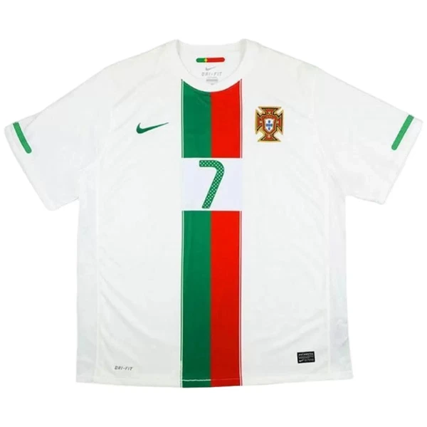 Portugal Cristiano Ronaldo 7 2010 Nogometni Dresovi Retro Gostujući
