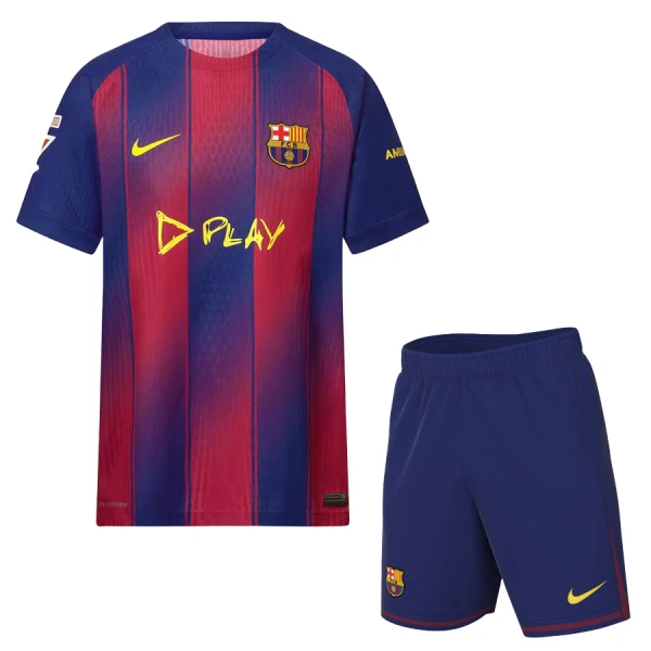 FC Barcelona x Ed Sheeran Djeca Nogometni Dresovi 2025/26 Posebno Izdanje (+ Kratke Hlače)