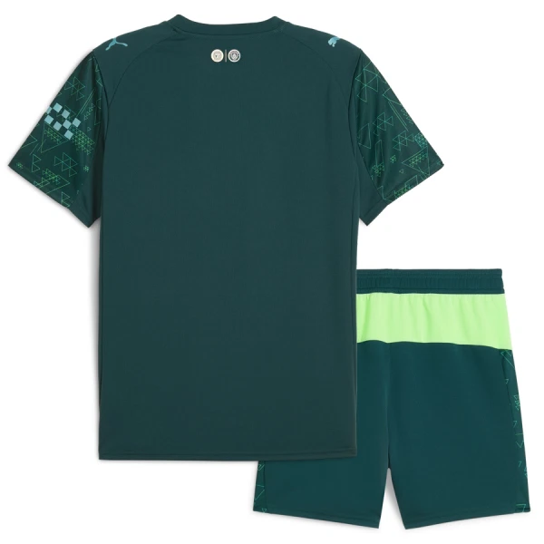 Manchester City Djeca Nogometni Dresovi 2025/26 EA Sport Četvrta (+ Kratke Hlače)