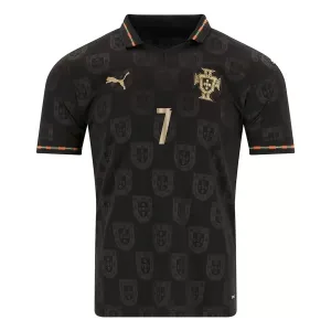Portugal Black Panther Cristiano Ronaldo 7 Nogometni Dresovi 2025/26 Posebno Izdanje