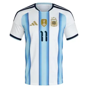 Argentina Ángel Di María 11 Nogometni Dresovi Svjetsko Prvenstvo 2026 Domaći